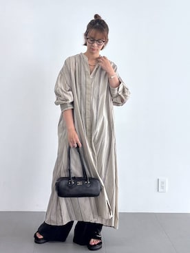 「アイテム（ワンピース/ドレス）」を使った、babylonesaitoさん（レディース・165cm・40代）の秋コーディネート