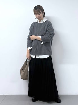 babylonesaitoさん（レディース・165cm）の冬コーディネート