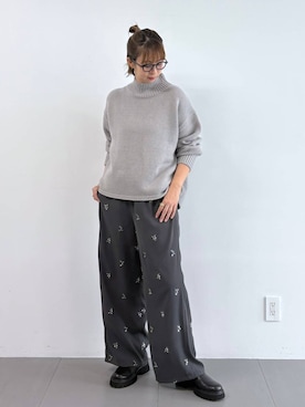 babylonesaitoさん（レディース・165cm）の冬コーディネート