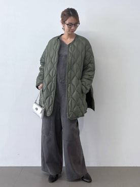 「アイテム（オールインワン・サロペット）」を使った、babylonesaitoさん（レディース・165cm）の夏コーディネート
