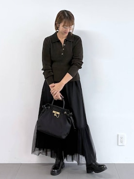 babylonesaitoさん（レディース・165cm）の冬コーディネート