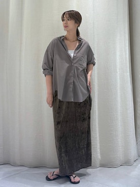 「BABYLONE（バビロン）のアイテム」を使った、babylonesaitoさん（レディース・165cm）の夏コーディネート