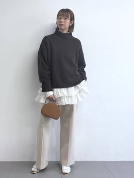 babylonesaitoさん（レディース・165cm）の冬コーディネート