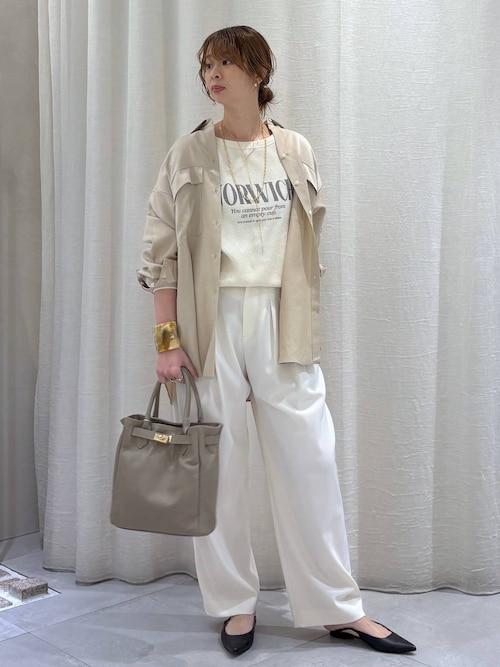 セール】【81BRANCA】＜別注＞2way waffle T（その他トップス
