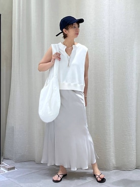 babylonesaitoさん（レディース・165cm）の夏コーディネート