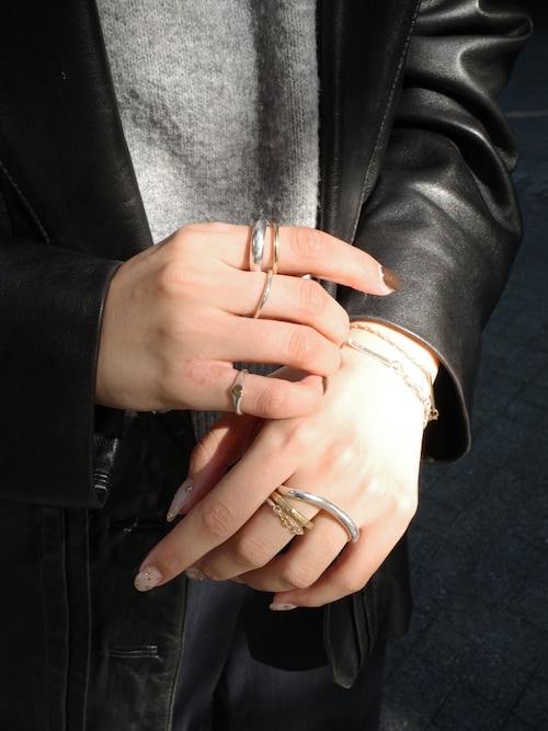 SILVER925 18KGP ジェミニリング MIX（リング）｜TEN.（テン）の