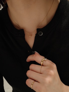 「ゴールド」｜tomiさん（レディース・165cm）の春コーディネート