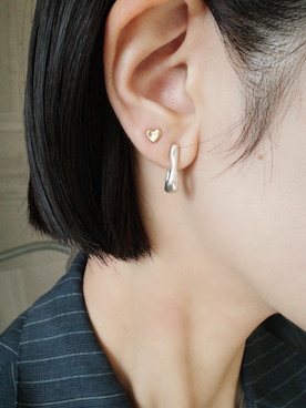 「ピアス」｜tomiさん（レディース・165cm）の秋コーディネート