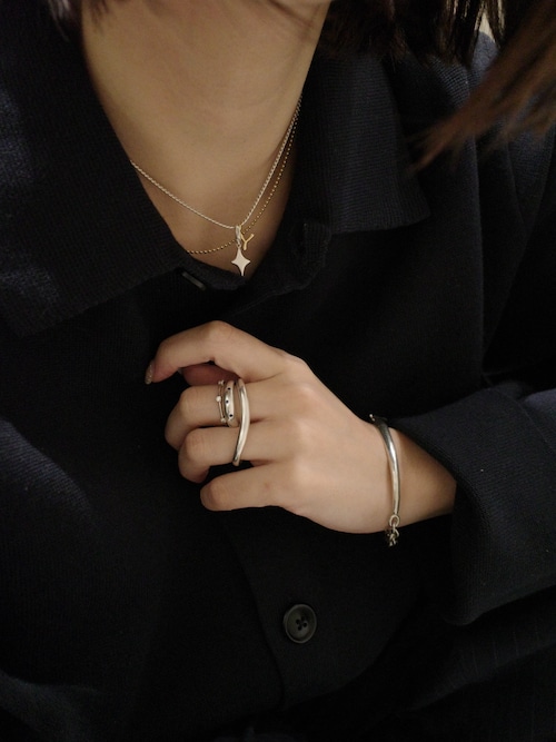 TEN. Silver925 ネックレス 38cm SILVER925 ツイストチェーンネックレス 38cm（ネックレス）｜TEN