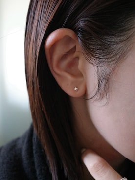 「TEN.（テン）のアイテム（アクセサリー）」を使った、tomiさん（レディース・165cm）の春コーディネート