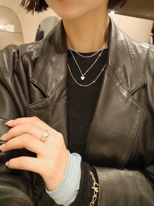 SILVER925 ハートシグネットリング（リング）｜TEN.（テン）の