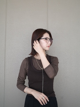 tomiさん（レディース・165cm）の春コーディネート