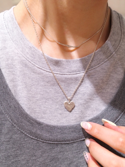 SILVER925 ハートシルフィウムネックレス（ネックレス）｜TEN