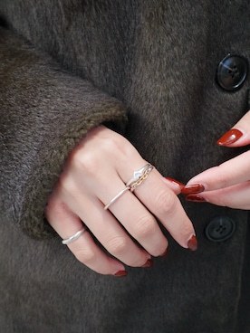 「TEN.（テン）のアイテム」を使った、tomiさん（レディース・165cm）の冬コーディネート