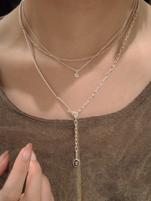 TEN. ネックレス SILVER925 フィガロチェーンネックレス 38cm