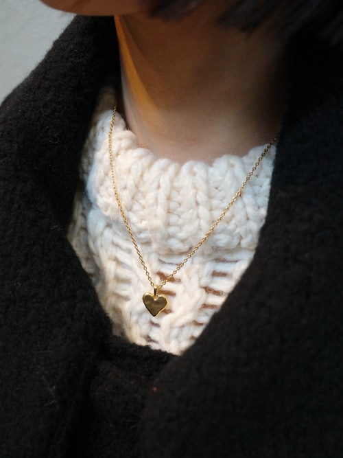 18KGP ハートシルフィウムネックレス（ネックレス）｜TEN.（テン）の