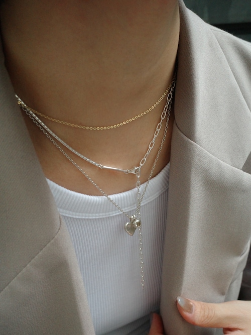 TEN. ネックレス 2021 シルバー TEN. 正規商品 ユニセックス アクセサリー テン ルター