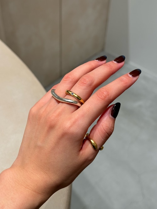 TEN. 指輪 リング 18KGP シーナリーリング 01 レディース メンズ