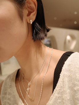 「アイテム（チャーム）」を使った、tomiさん（レディース・165cm）の夏コーディネート