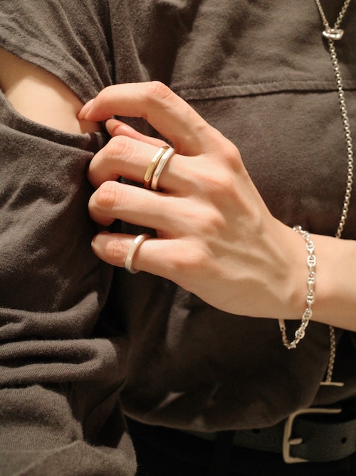 リング・指輪 1.79g/1.40g/2.02g Amazon.com: 18K Gold Plated Shiny Full Diamond Two Row Twist