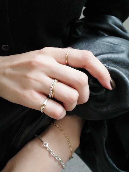 18KGP ラインウェーブリング（リング）｜TEN.（テン）のファッション