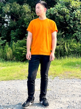 「アイテム（デニムパンツ）」を使った、keeさん（メンズ・168cm・30代）の夏コーディネート