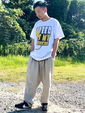 KEKEさん（メンズ・168cm）の夏コーディネート