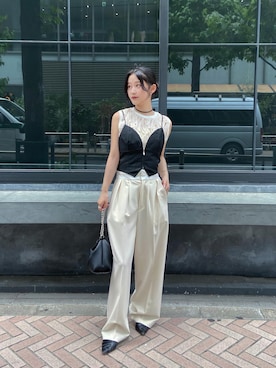 minoriさん（レディース・157cm）の夏コーディネート