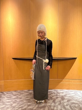 「mystic（ミスティック）のアイテム」を使った、うえのゆずさん（骨格ウェーブ・レディース・162cm）の冬コーディネート