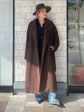 「B.C STOCK（ベーセーストック）のアイテム」を使った、12o4nさん（レディース・163cm）の秋コーディネート