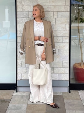 「B.C STOCK（ベーセーストック）のアイテム」を使った、12o4nさん（レディース・163cm）の秋コーディネート