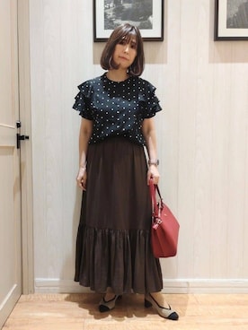 ゆーさんさん(レディース・159cm)の秋コーディネート