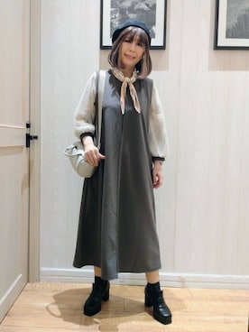 ゆーさんさん(レディース・159cm)の春コーディネート