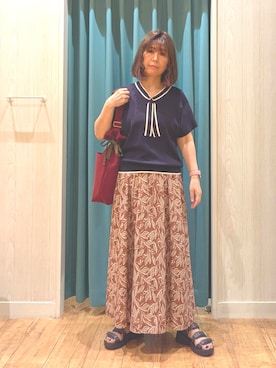 ゆーさんさん(レディース・159cm)の夏コーディネート
