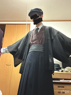 「アイテム（スカート）」を使った、yukou406さん（メンズ・167cm）の冬コーディネート