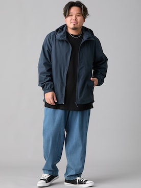 ニッセンラージメンズモデルさん（メンズ・172cm）の冬コーディネート