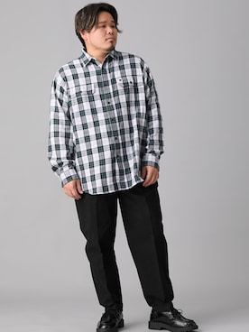 ニッセンラージメンズモデルさん（メンズ・172cm）の春コーディネート