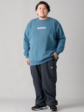 「nissen（ニッセン）のアイテム」を使った、ニッセンラージメンズモデルさん（メンズ・178cm）の秋コーディネート