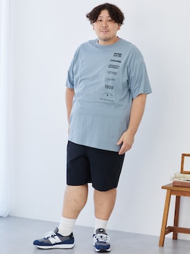 ニッセンラージメンズモデルさん（メンズ・178cm）の夏コーディネート