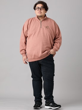 ニッセンラージメンズモデルさん（メンズ・178cm）の秋コーディネート