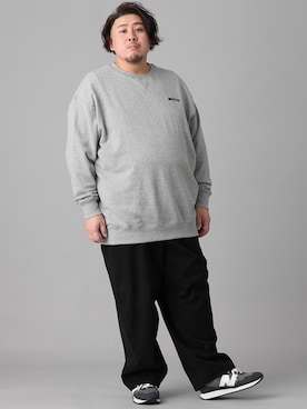 ニッセンラージメンズモデルさん（メンズ・178cm）の冬コーディネート