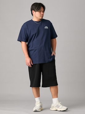 「nissen（ニッセン）のアイテム」を使った、ニッセンラージメンズモデルさん（メンズ・172cm）の春コーディネート