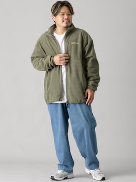 「大きいサイズ」｜ニッセンラージメンズモデルさん（メンズ・172cm）の秋コーディネート