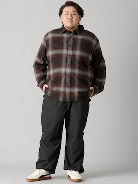 ニッセンラージメンズモデルさん（メンズ・172cm）の秋コーディネート