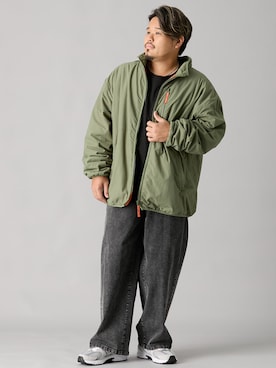 「nissen（ニッセン）のアイテム」を使った、ニッセンラージメンズモデルさん（メンズ・172cm）の秋コーディネート