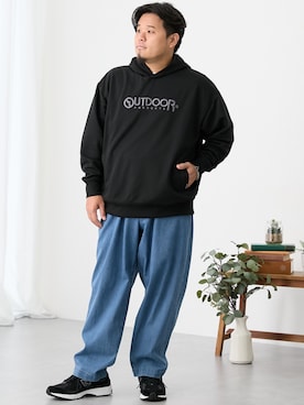 ニッセンラージメンズモデルさん（メンズ・172cm）の秋コーディネート