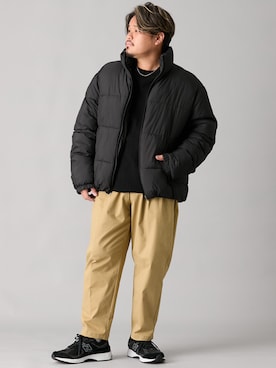 「nissen（ニッセン）のアイテム」を使った、ニッセンラージメンズモデルさん（メンズ・172cm）の秋コーディネート