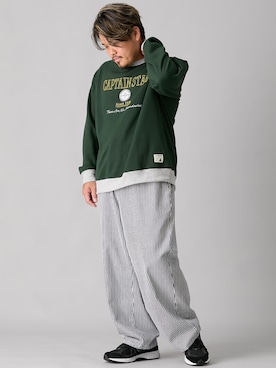 「大きいサイズ」｜ニッセンラージメンズモデルさん（メンズ・172cm）の秋コーディネート