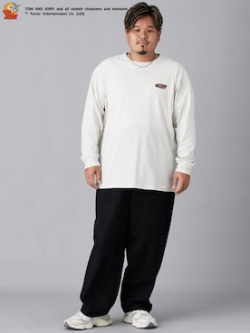 「大きいサイズ」｜ニッセンラージメンズモデルさん（メンズ・172cm）の秋コーディネート