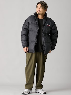 「大きいサイズ」｜ニッセンラージメンズモデルさん（メンズ・172cm）の秋コーディネート